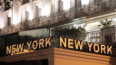 Restaurant New York New York Cannes