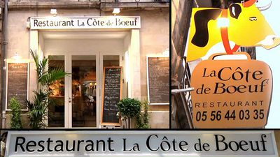 Restaurant La Côte de Boeuf Bordeaux